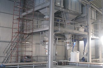 Комплекс по приему и фасовке минеральных удобрений из вагона, заказать
