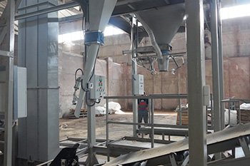 Комплекс по приему и фасовке минеральных удобрений из вагона, заказать